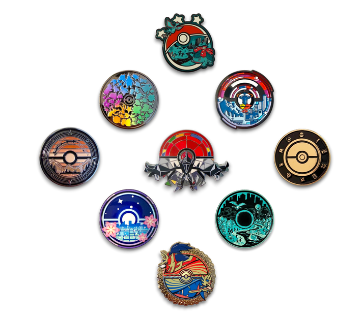 Pokémon GO Fest Historical Lapel Pins – Pokémon GO Merchandise
