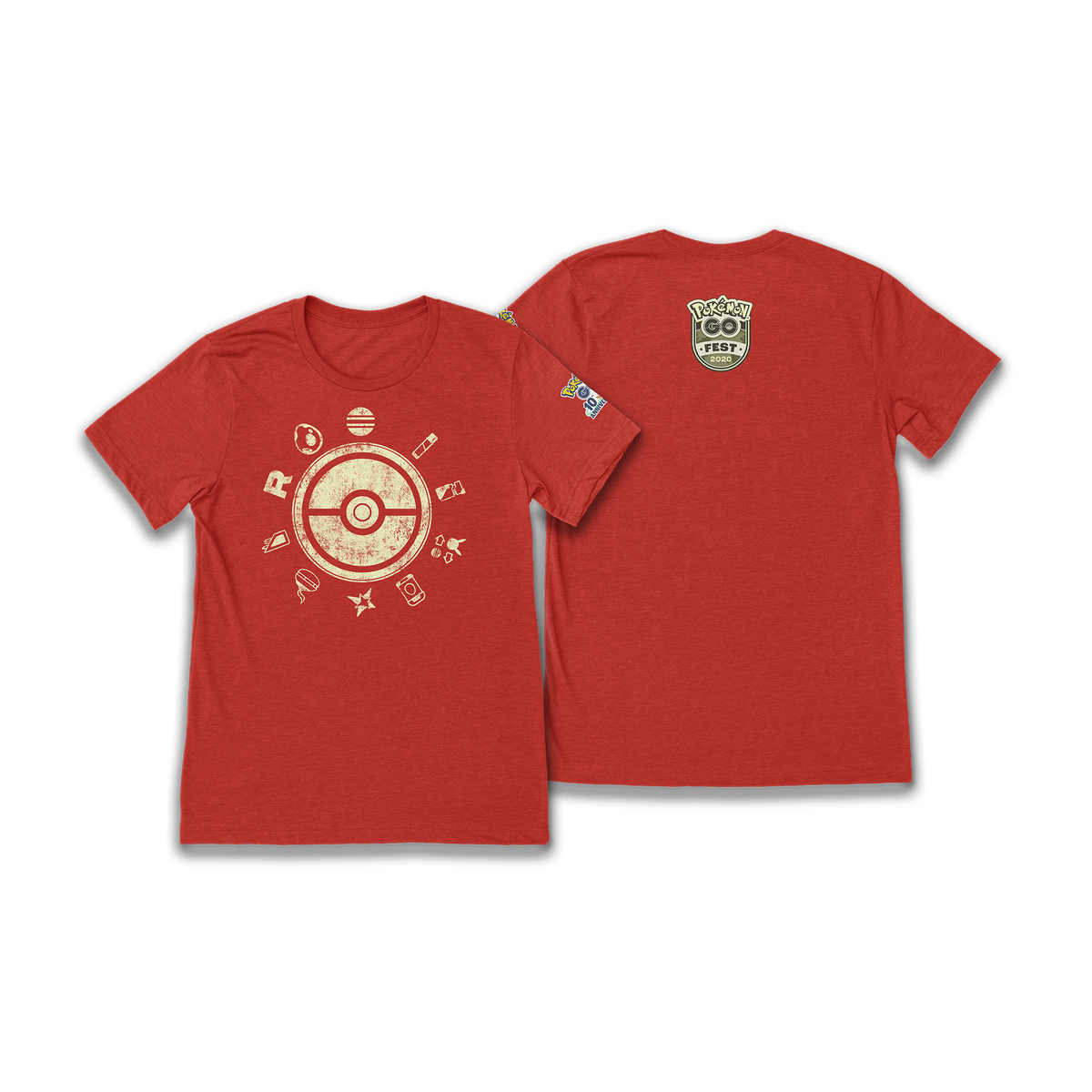 2020 Pokémon GO Fest T-Shirt – Pokémon GO Merchandise
