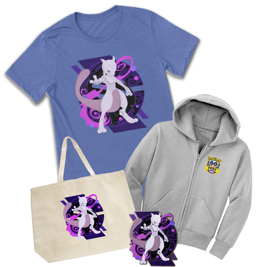 OFFICIAL POKÉMON GO FEST 2026 MERCH